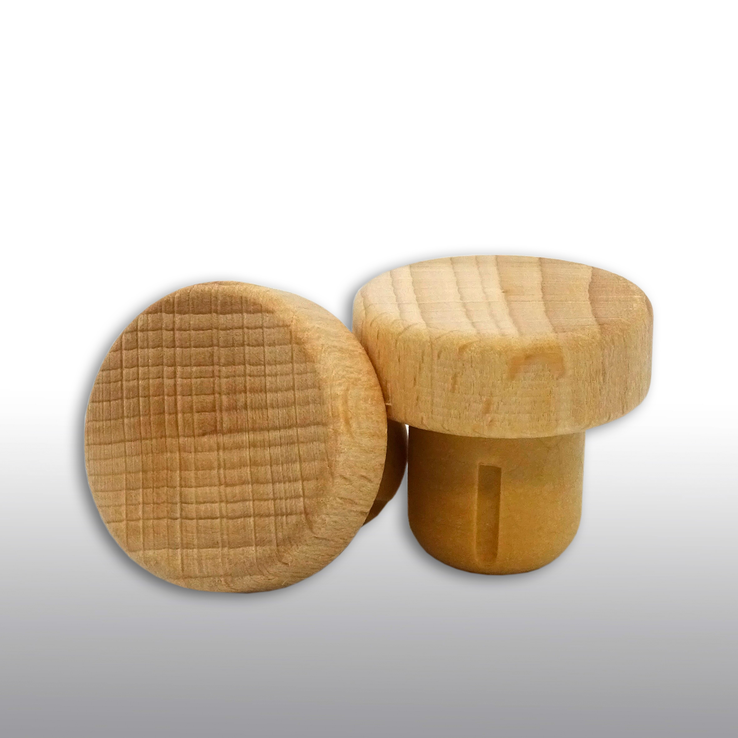 T-korkki puu 31,85x11 nat